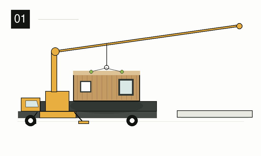 Modular House Homepage website screenshot